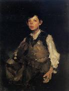 Frank Duveneck The Whistling Boy oil on canvas